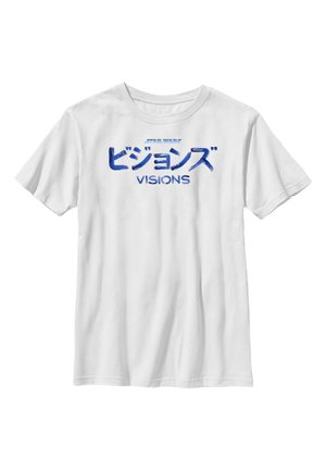 UNISEX STAR WARS VISIONS STV LOGO COMBINED - T-Shirt print - white