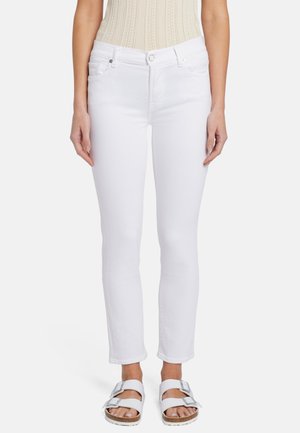 ROXANNE ANKLE - Jean slim - white