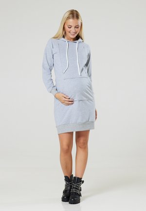 BLING LOGO - Hoodie - light grey