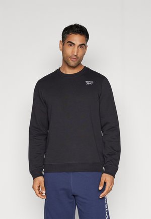 IDENTITY SMALL LOGO CREW - Mikina - black