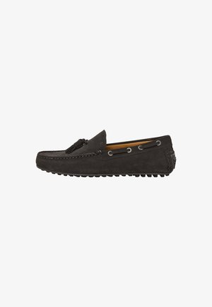 Hackett London DRIVER - Mocasines - dark brown