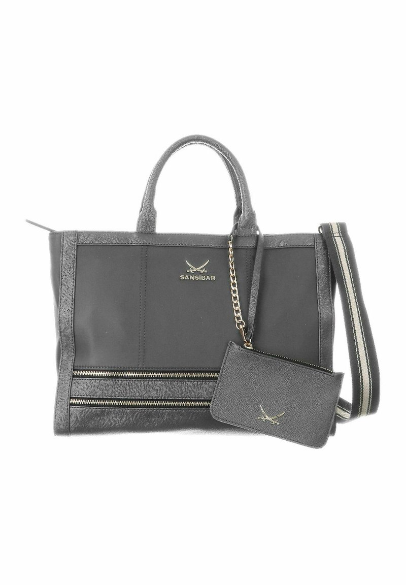 Damen Handtaschen | Sansibar Sylt Shopping Bag anthracite/grau - RZ75637 Damen Handtaschen | Sansibar Sylt Shopping Bag anthracite/grau - RZ75637