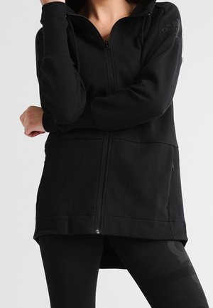 Mikina na zip - black