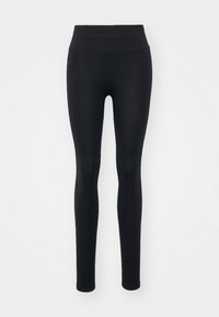 CONTOURING SEAMLESS LEGGINGS - Tajice - black