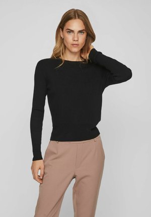 VICOMFY O-NECK  - Jumper - black