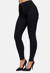 Elara HIGHWAIST  - Vaqueros pitillo - schwarz
