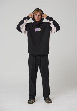 Rivvia Projects GLOBAL DISCOVERY HOOD - Sweatshirt com capuz - black/bone