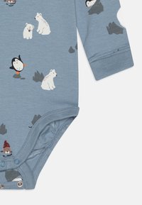 Lindex ARCTIC PRINT UNISEX - Σώμα - light dusty blue