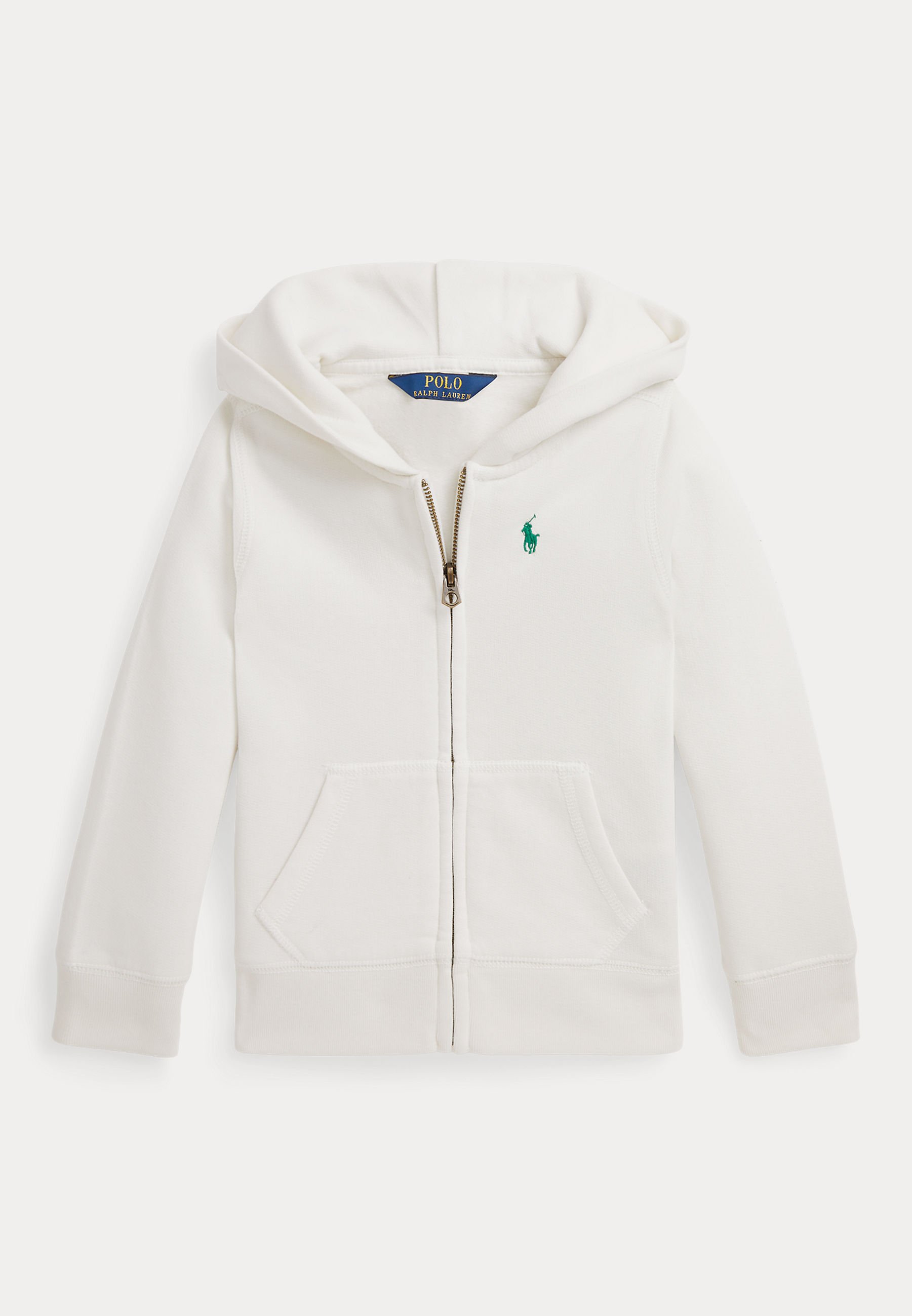 Polo Ralph Lauren白ジップパーカー drip us uk Polo Ralph Lauren Men's Spa Terry Zip Hoodie in White Polo Ralph