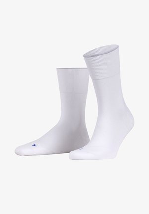 FALKE UNISEX CUSHIONING - Socks - white