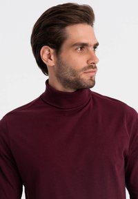 Ombre OM-LSCL-0112 - Langarmshirt - burgundy