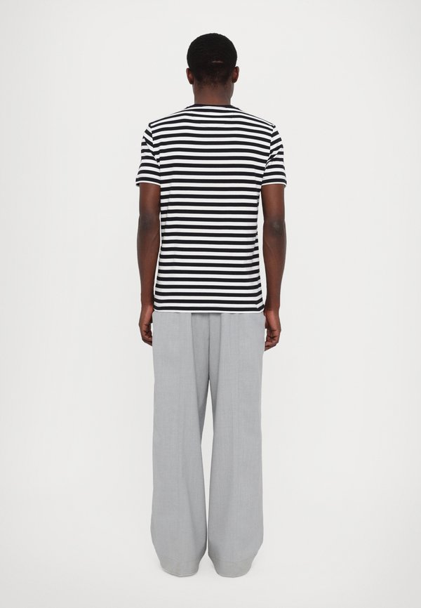 SLEEK CREW STRIPE - Print T-shirt2