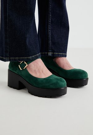 TIRA MARY JANES - Klassikalised kontsakingad - green