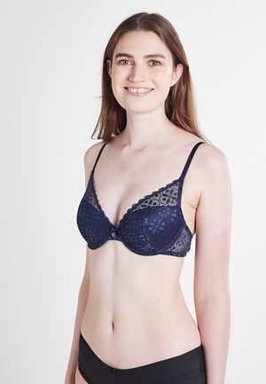 s.Oliver, SO_STRIPY_PUSH-UP-BRA - Push-up BH - darkblue