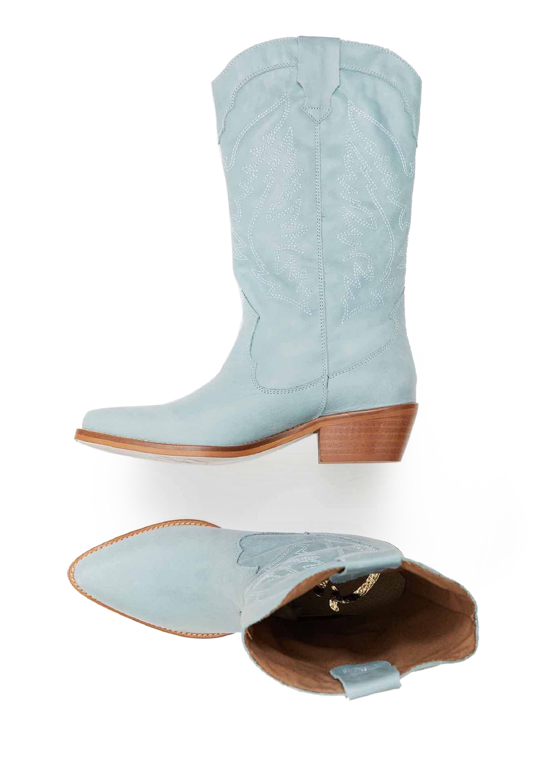 CUPLÉ Botines camperos - light blue/azul claro - Zalando.es
