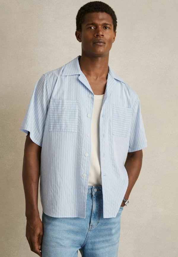 REGULAR FIT-THORPE-BLEND STRIPE TWIN-POCKET - Hemd