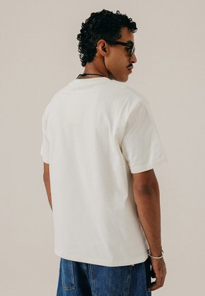 BLKVIS, G WAGON TEE - T-shirt imprimé - papyrus