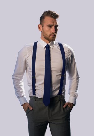 Massi Morino Belt business - dunkelblau