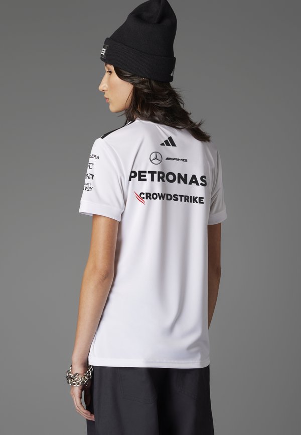 MERCEDES - AMG PETRONAS FORMULA ONE TEAM DRIVER WHITE WOMEN - Print T-shirt2
