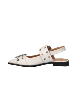 INSTAPPER - Slingback ballet pumps - wit