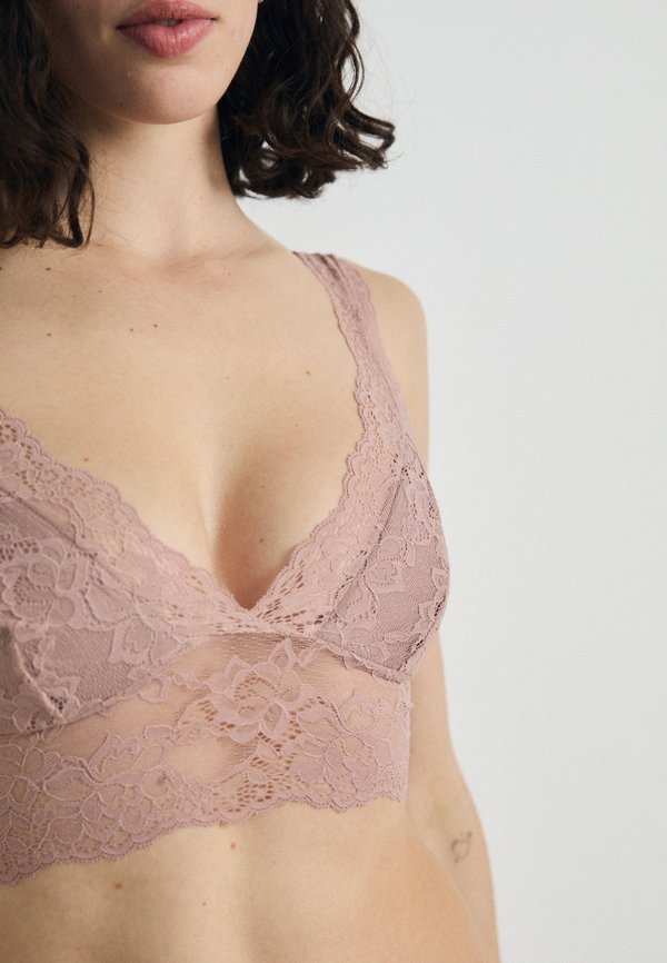 PCLINA BRA - Bustier - woodrose2