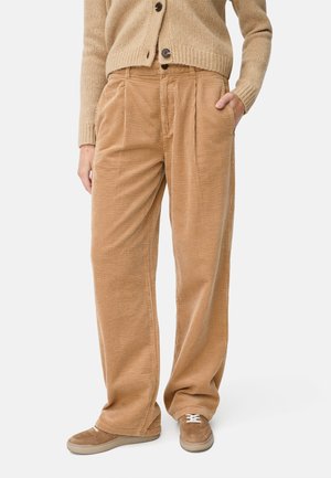 camel active RELAXED FIT - Stoffhose - caramel