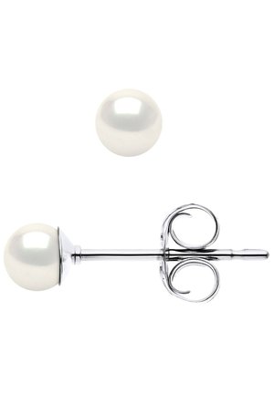 WENDY EARRINGS FRESHWATER PEARL 4-5 MM WHITE GOLD 375/1000 AAA+ - Boucles d'oreilles - white