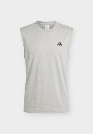 adidas Performance, WORKOUT ESSENTIALS FEELREADY SLEEVELESS T-SHIRT - Débardeur - medium grey heather