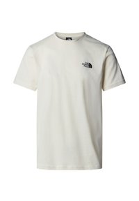MOUNTAIN PEAK FRAME - Triko s potiskem - white dune tnf black bo