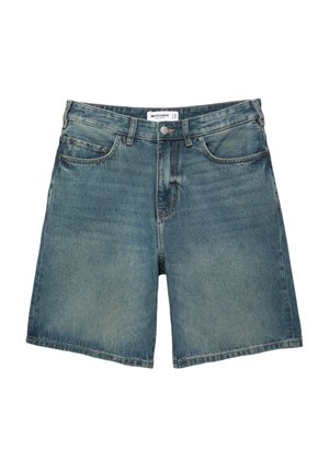 PULL&BEAR STANDARD - BERMUDA - Denim shorts - stone blue denim