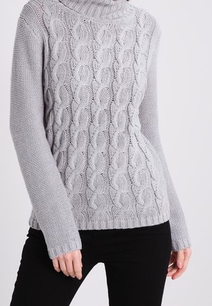 Stickad tröja - grey
