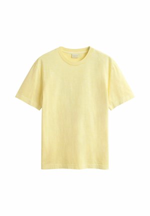 GANT, WASHED - T-Shirt basic - vanilla yellow