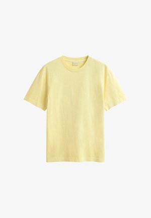 GANT, WASHED - T-Shirt basic - vanilla yellow