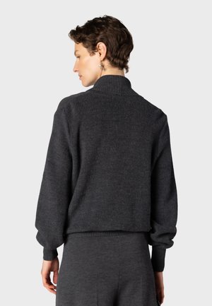NAULOVER, WOMEN - Pullover - mottled anthracite