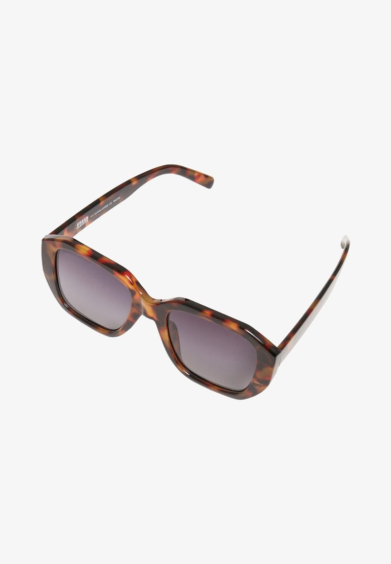 Urban Classics URBAN CLASSICS ACCESSOIRES 113 SUNGLASSES UC - Päikeseprillid - brown leo black