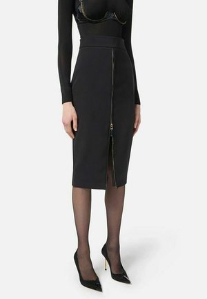 Gonna a tubino - nero