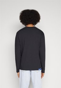 Karl Lagerfeld Jeans LONG-SLEEVED MONOGRAM - Top s dlhým rukávom - black