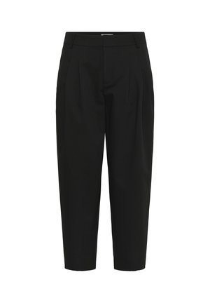 My Essential Wardrobe, MWEVIE BARREL PANT - Stoffhose - black