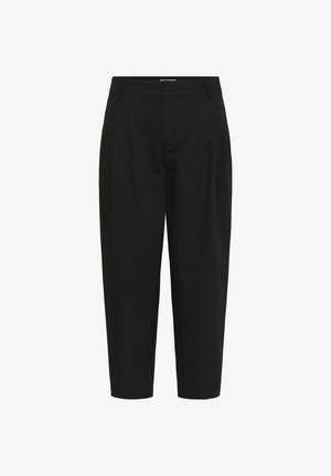 My Essential Wardrobe, MWEVIE BARREL PANT - Stoffhose - black