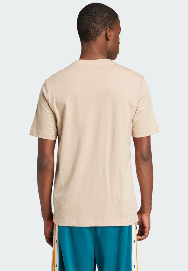 ADICOLOR TREFOIL - Print T-shirt - magic beige2