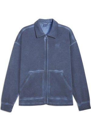 WASHED OUT OVERSIZED - Lichte jas - dark indigo