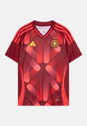 WOMENS EC25 GERMANY JERSEY - Article de supporter d'équipe nationale - collegiate burgundy