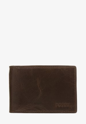 Fossil DERRICK - Portefeuille - dark brown