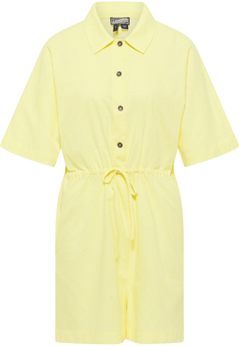 dreimaster Jumpsuit lichtgeel