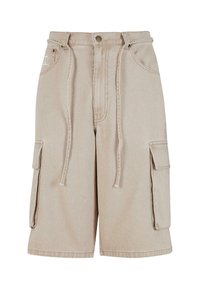 BAGGY  - Short en jean - beige