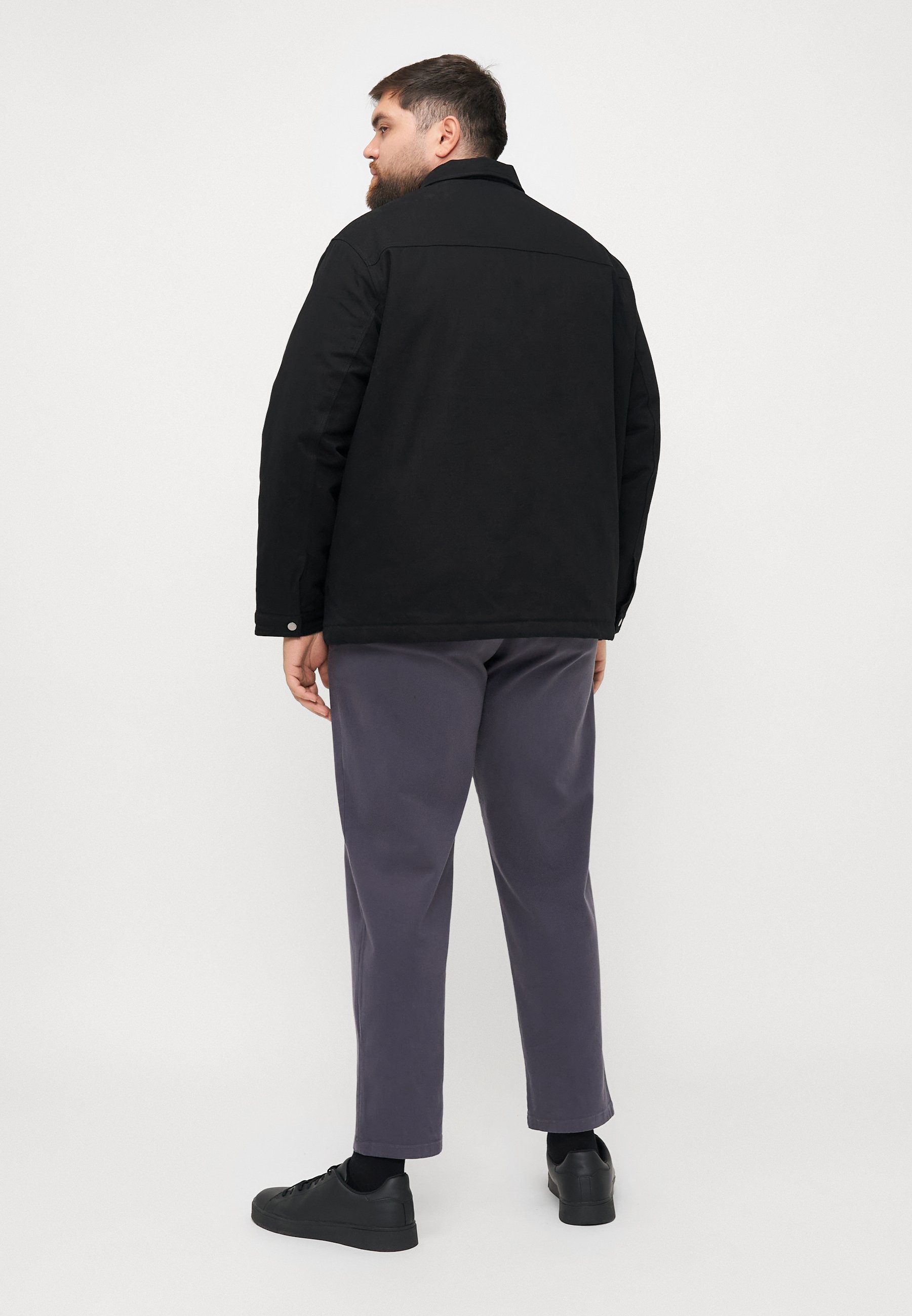 Jack & Jones JJEDOVER WORKER JACKET - Light jacket - black