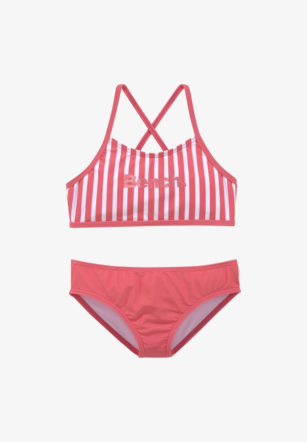 Bikini - koralle gestreift