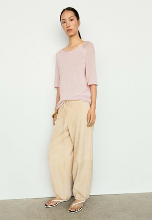 Massimo Dutti, T-shirt con stampa - pink