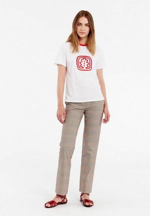 T-shirt imprimé - f white chene