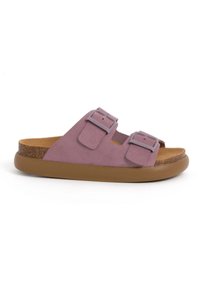 Scholl NOELLE CHUNKY - Pantolette flach - pink